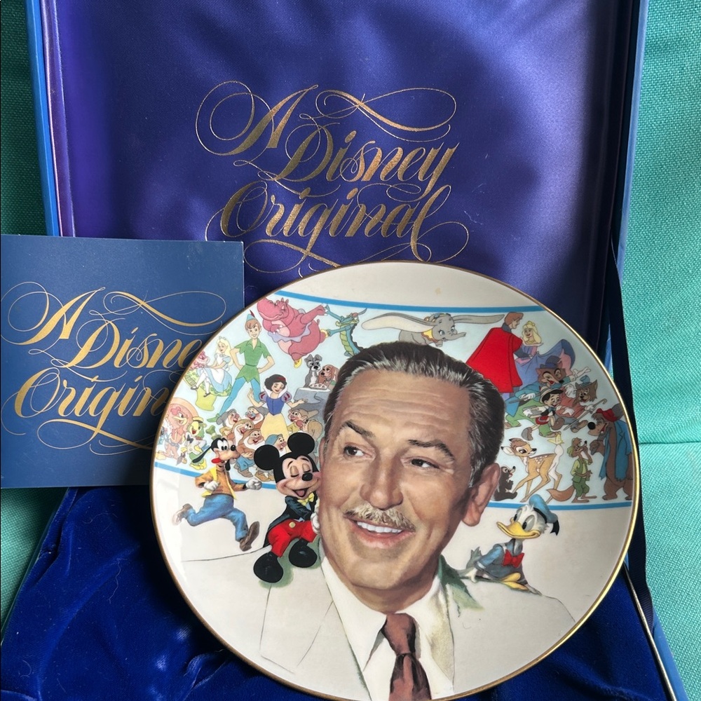 Disney Original Collector's Plate with Characters